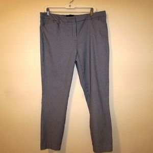 Cynthia Rowley NWOT Blk & Wht checked pants size14